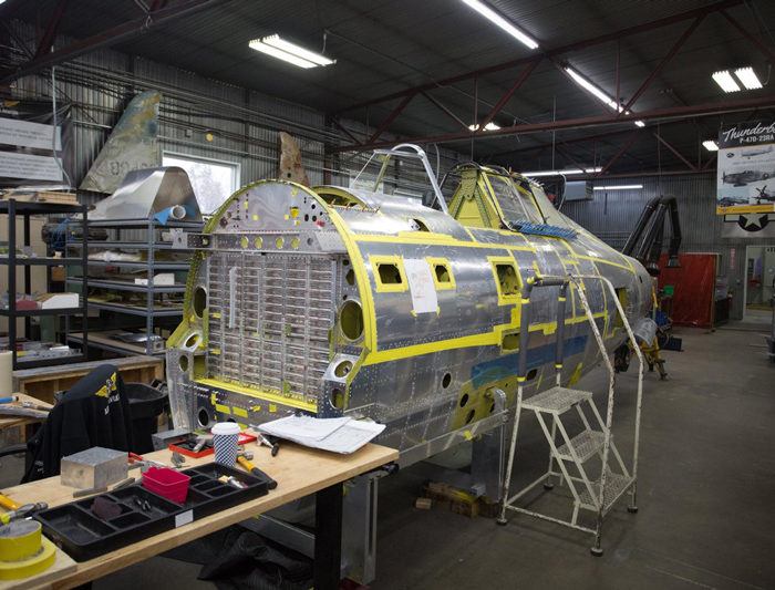 P-47 Razorback: Fuselage