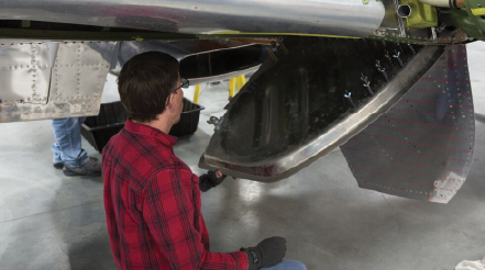 Reassembling Wing – Fuselage