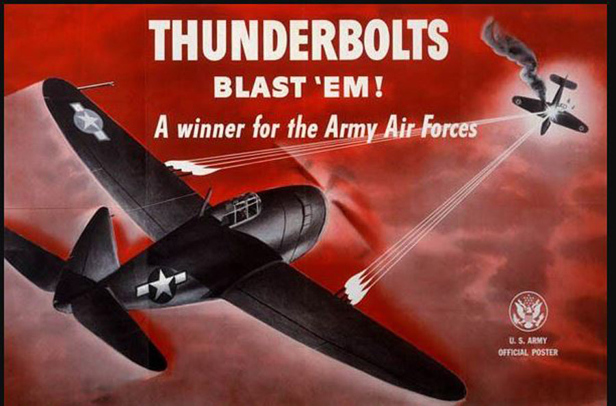 P-47 U.S Army Poster