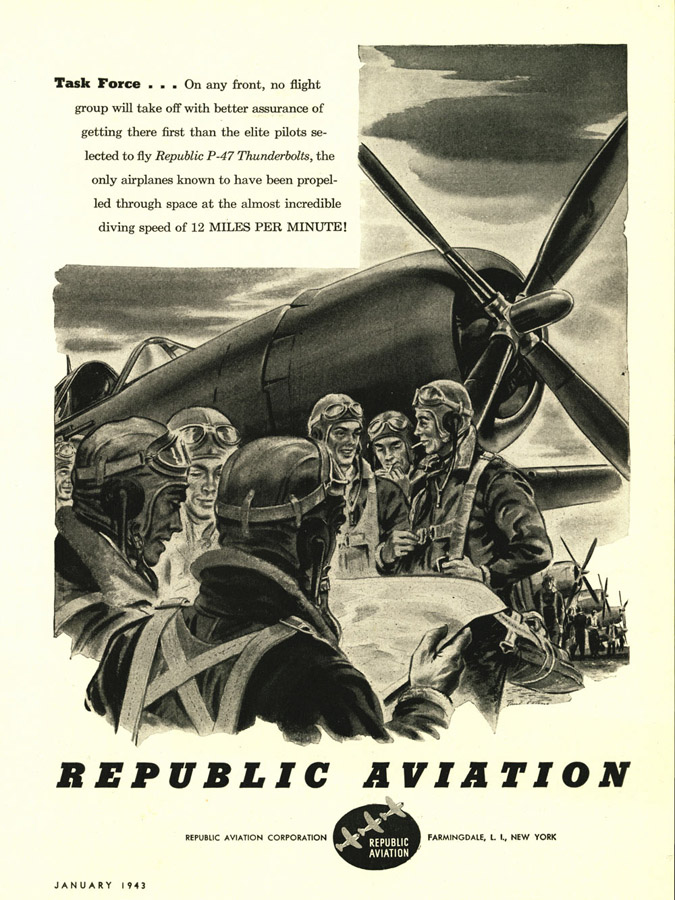Replica Ad P-47 Driving Speed