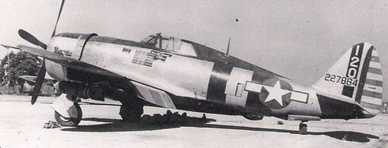 Major Bill “Dingy” Dunham’s P-47D-23 Bonnie