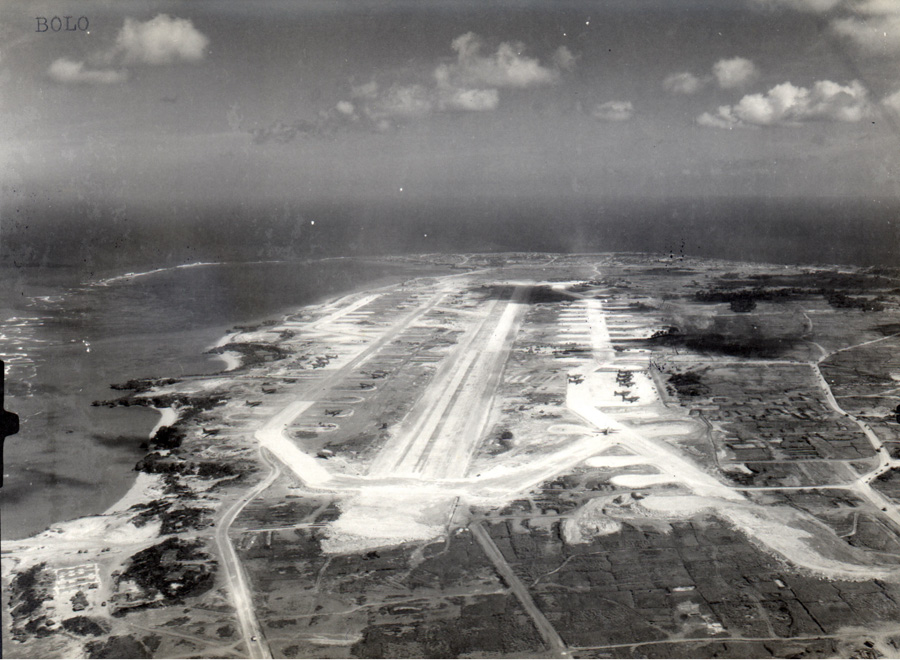 Bolo Army Airfield, Okinawa, photo US Navy and Marine Corps museum