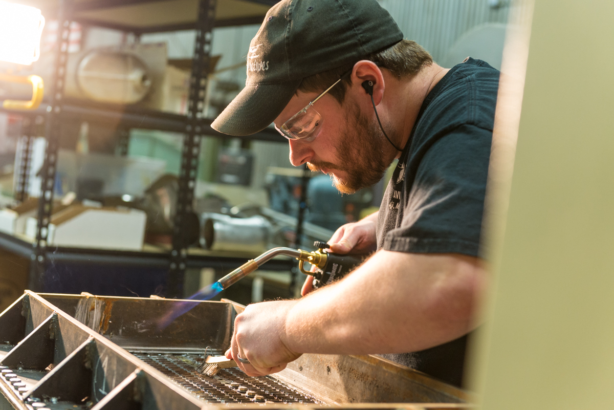 welding aircraft