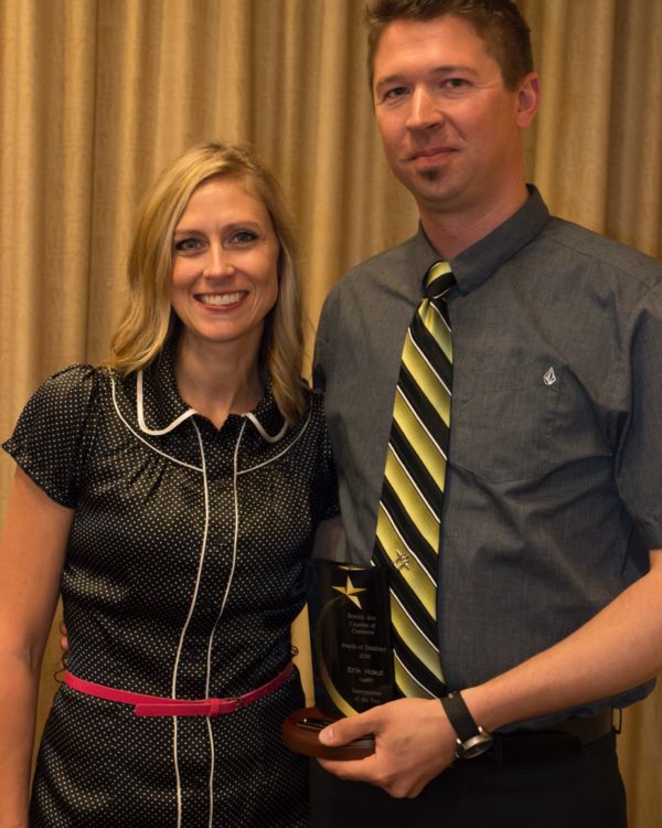 Erik Hokuf Entrepreneur of the Year in Bemidji