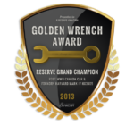 Golden Wrench Reserve Grand Champ 2013