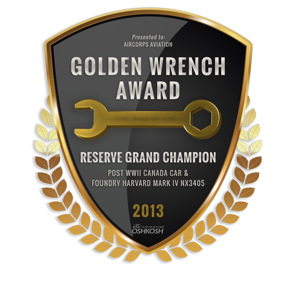 Golden Wrench Reserve Grand Champ 2013