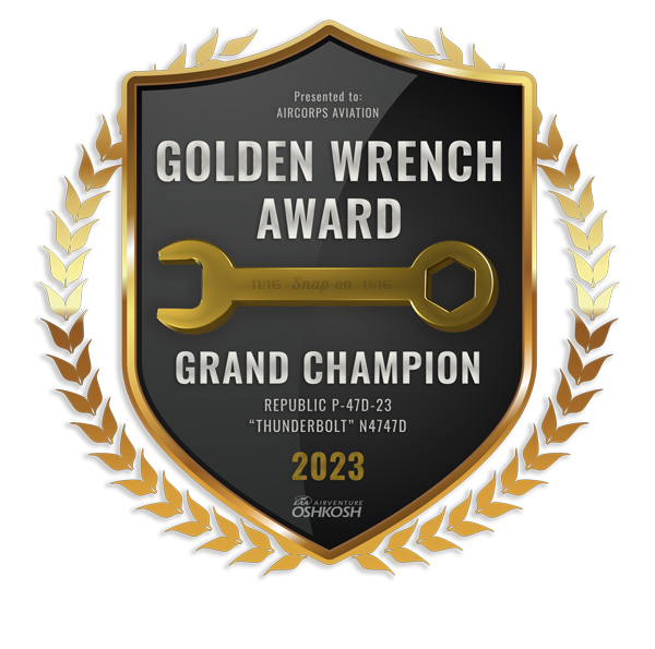 Golden Wrench Grand Champion P-47