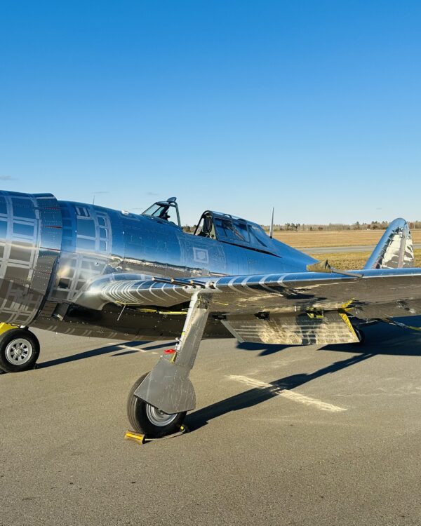 P-47 Thunderbolt after restoration