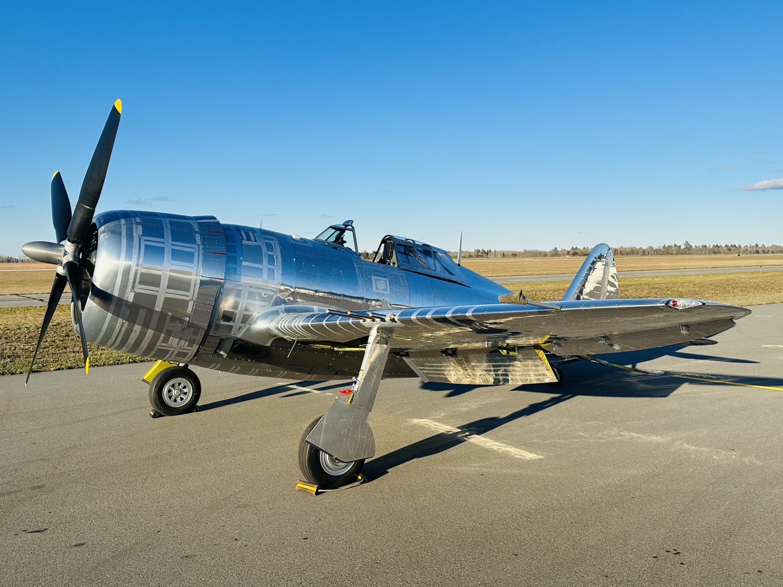 P-47 Thunderbolt after restoration