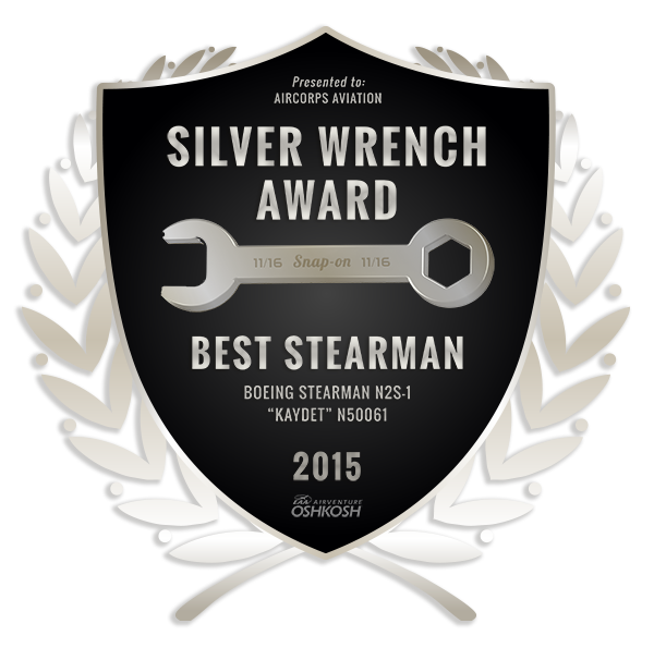 Silver Wrench Best Stearman 2015 big