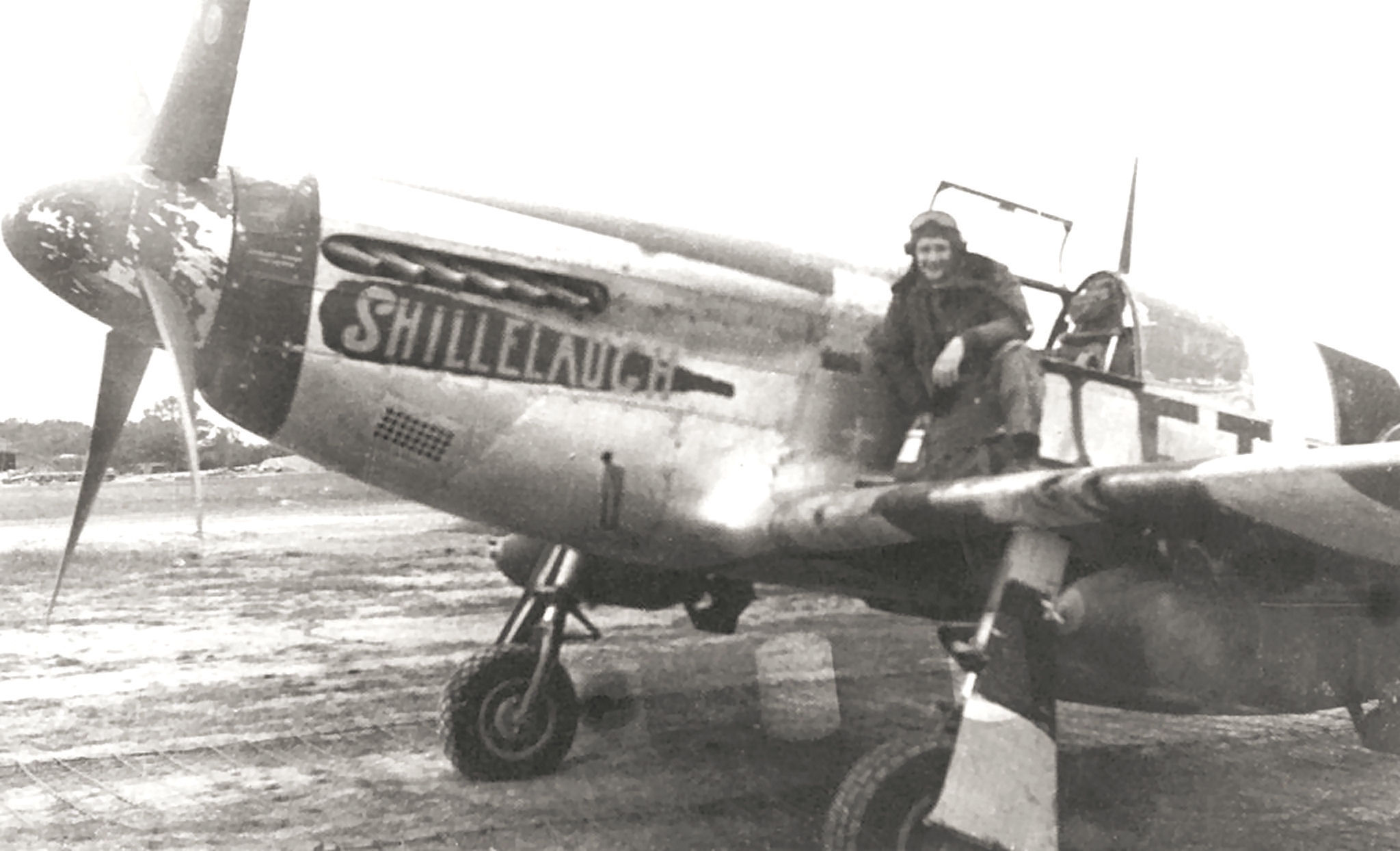 P-51B Shillelaugh Winter Feature
