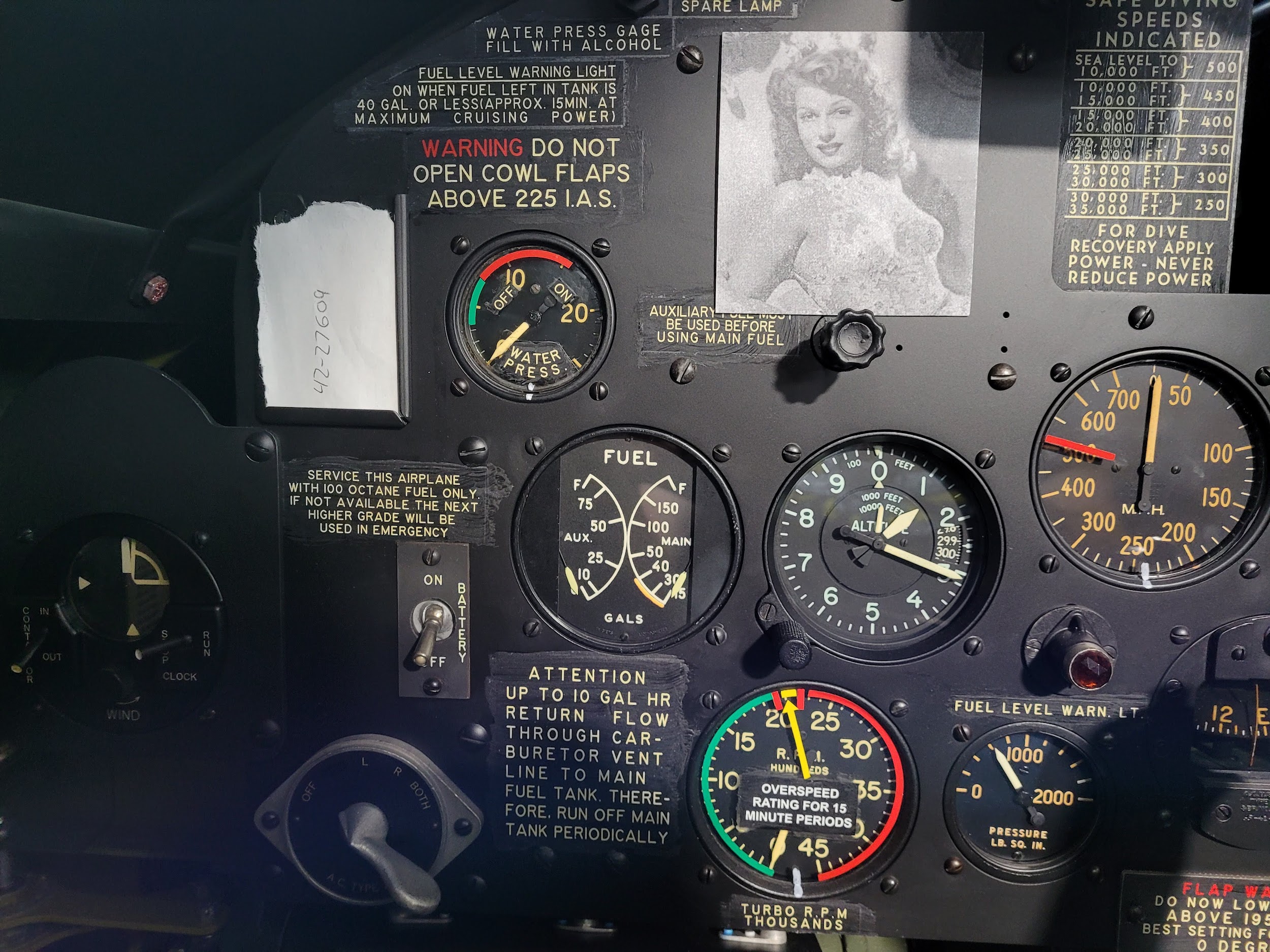 P-47: Fuselage Cockpit