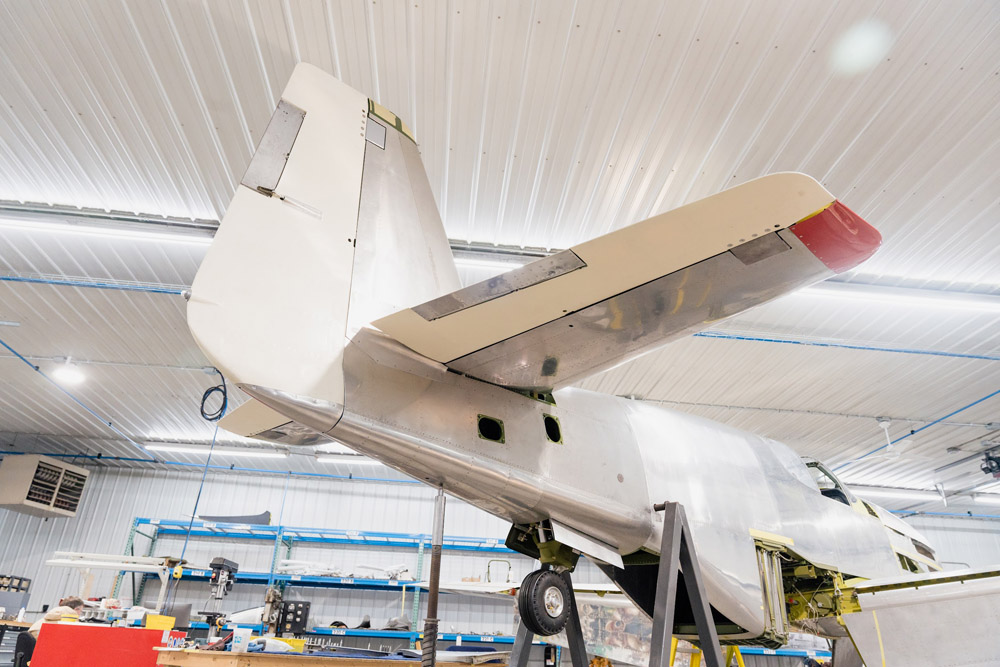 P-51C Thunderbird: Airframe Work