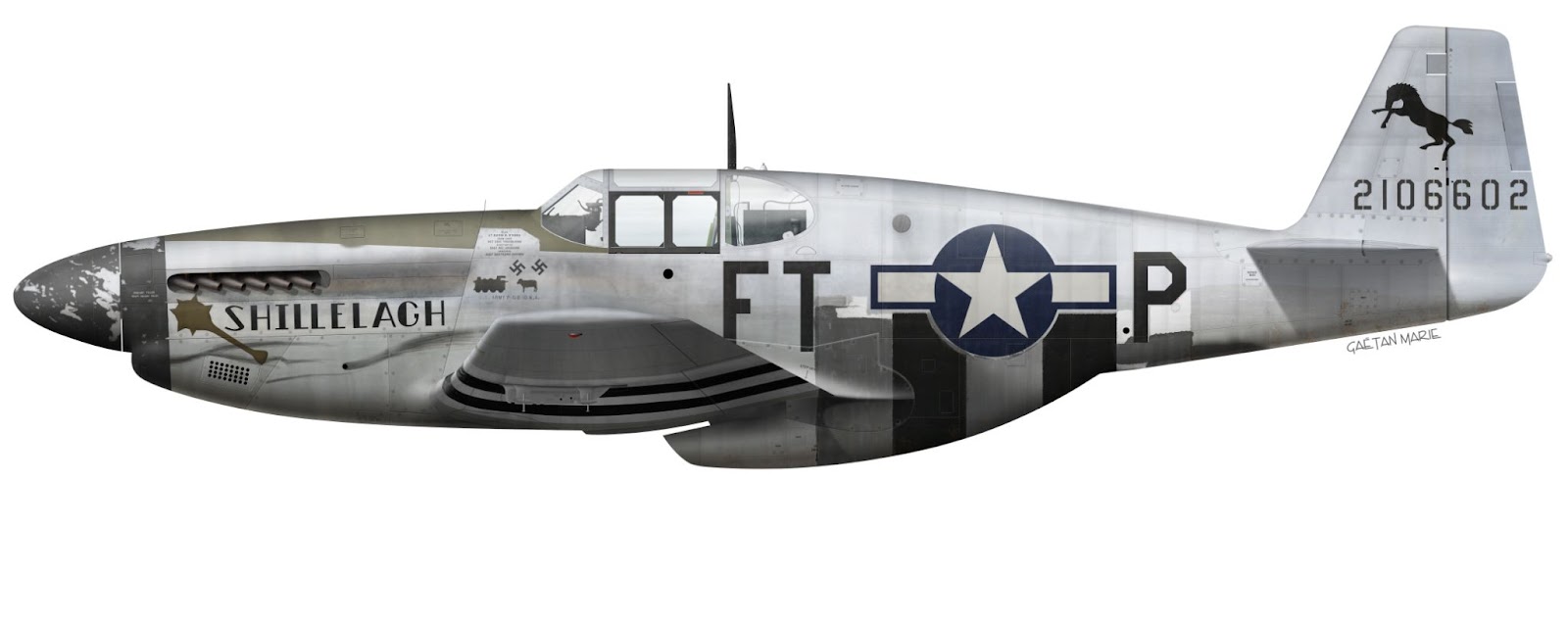 P-51B: Ailerons and Elevators