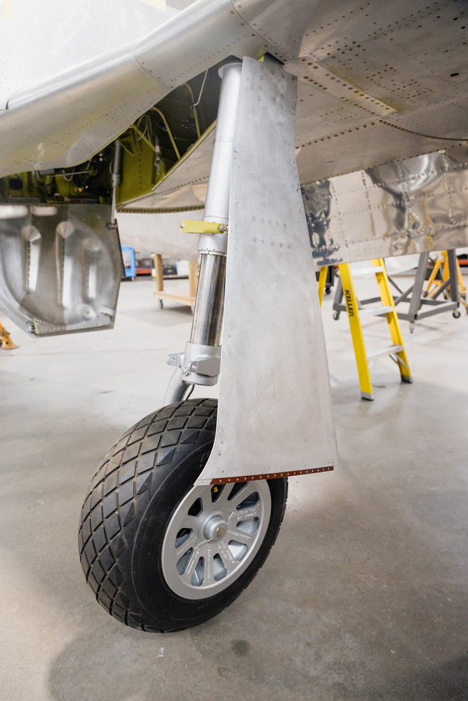 P-51C Thunderbird: Airframe Work