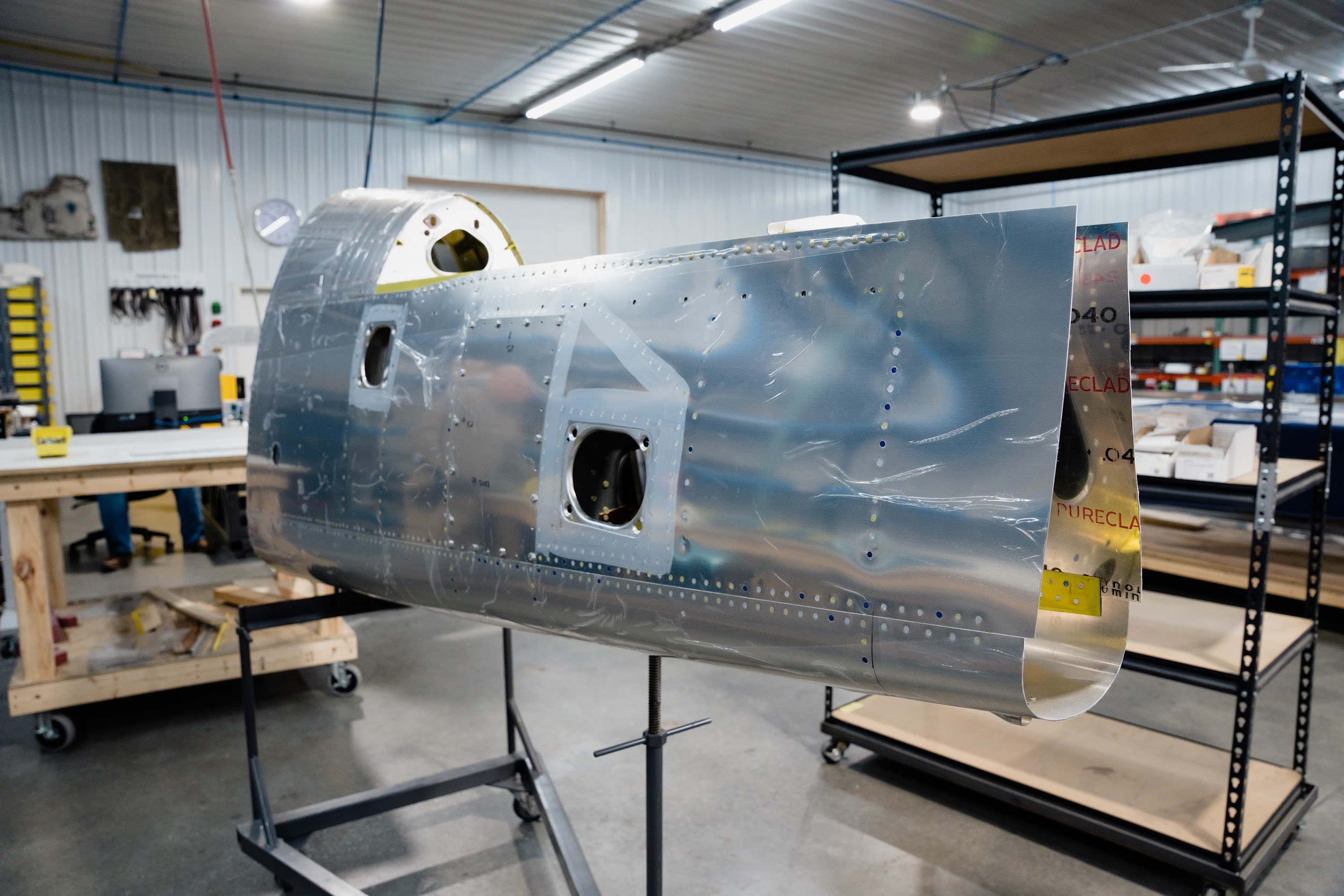 P-51B Shillelagh Wings of the North Museum Project - Winter