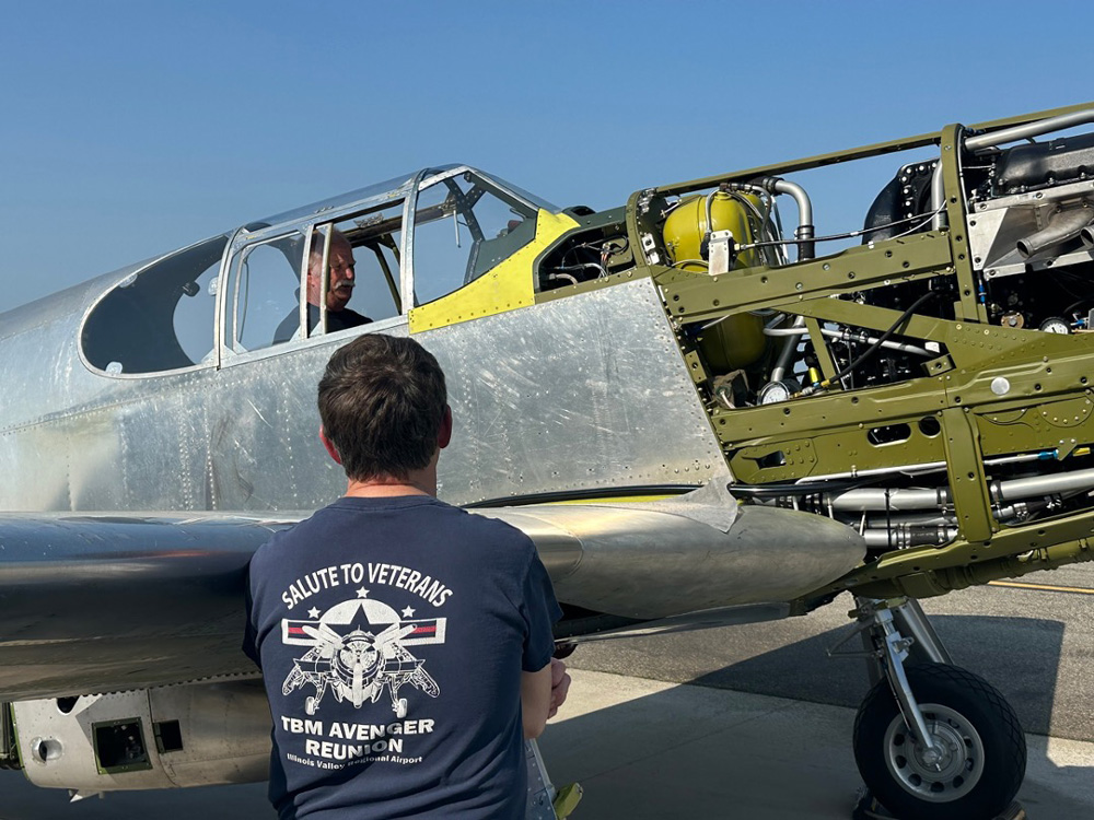 P-51C Thunderbird: Engine Test Run