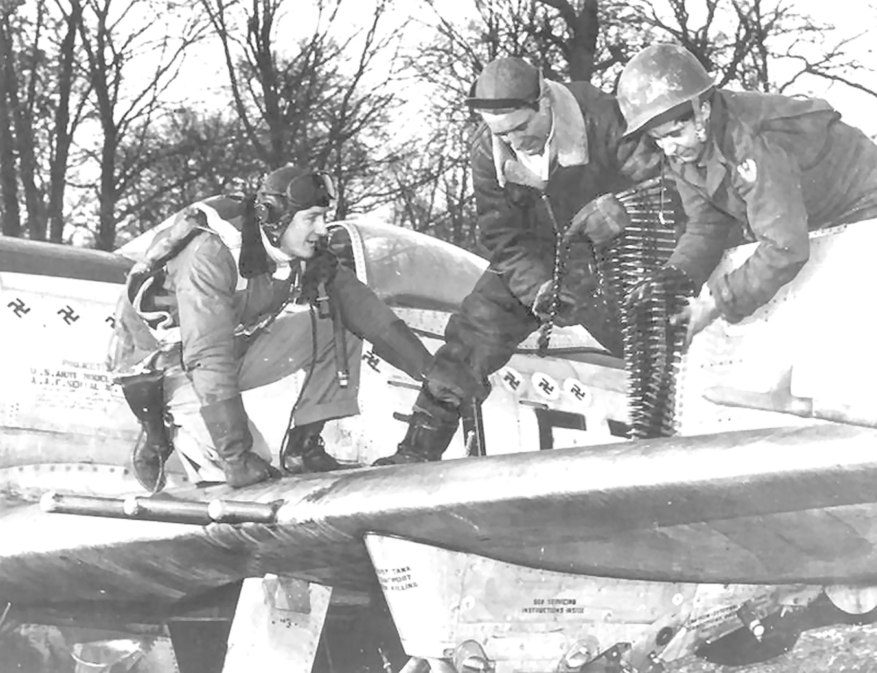 P-51B Shillelagh Wings of the North Museum Project - Winter